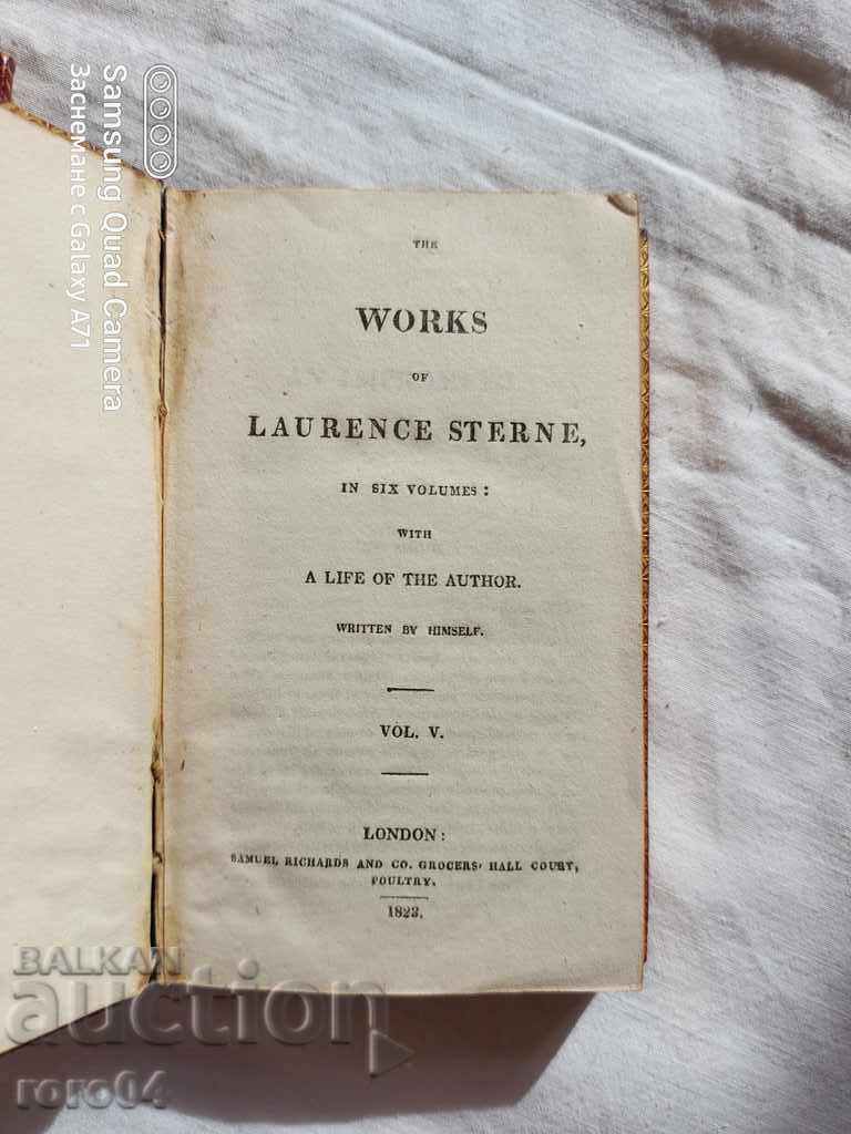 THE WORKS OF LAURENCE STERNE - 1823 - 6 THE WORKS OF LAURENCE STERNE - 1823 - 6