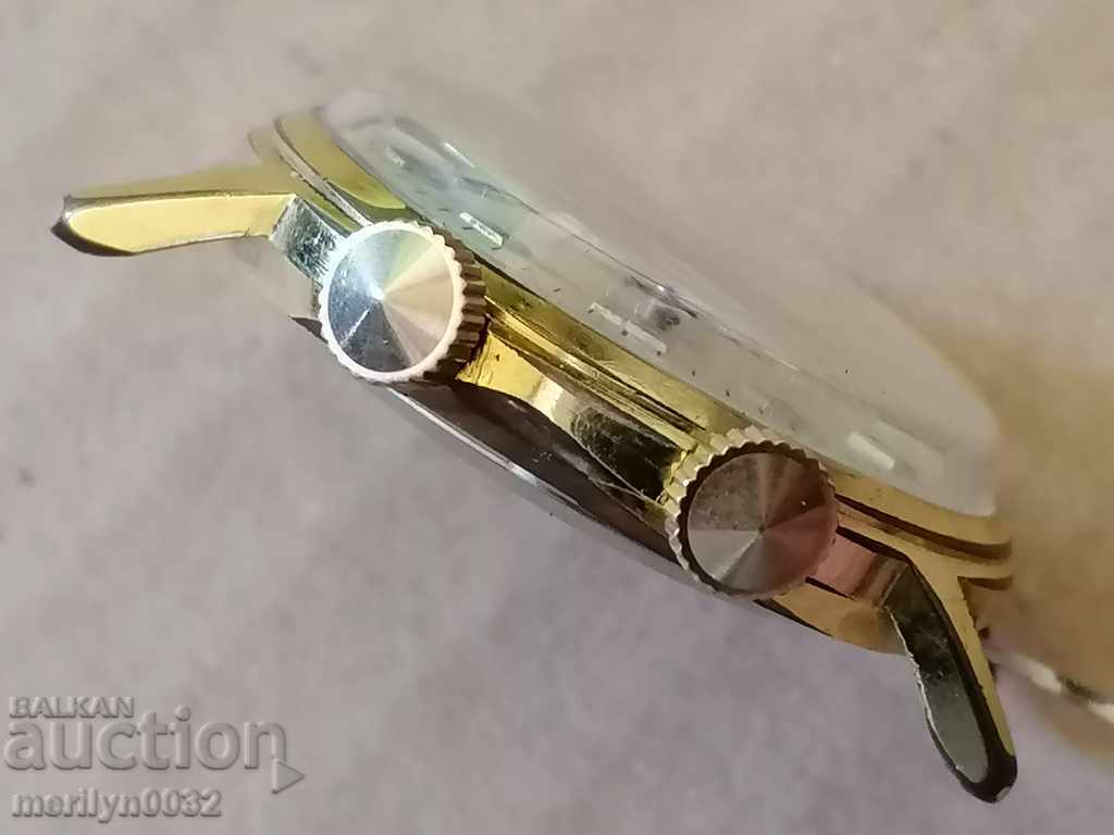 Wristwatch Flight with gilding 20 mik second hand, WORKS with price 169.00 BGN | € 86.41 Wristwatch Flight with gilding 20 mik second hand, WORKS with price 169.00 BGN | € 86.41