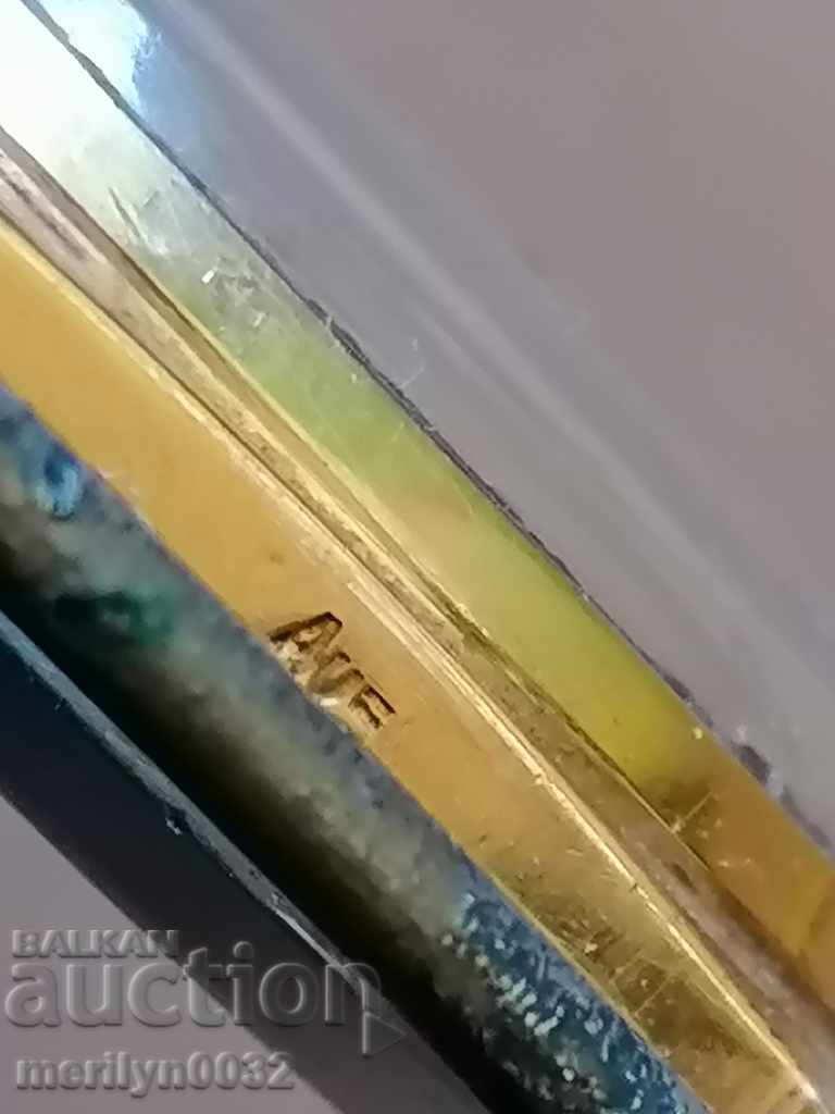 Auction  Wrist watch Victory with gilding, second hand, WORKS