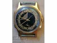 Wrist watch Victory with gilding, second hand, WORKS