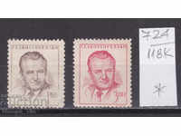 118K724 / Cehoslovacia 1948 Președintele Clement Gottwald (* / **)