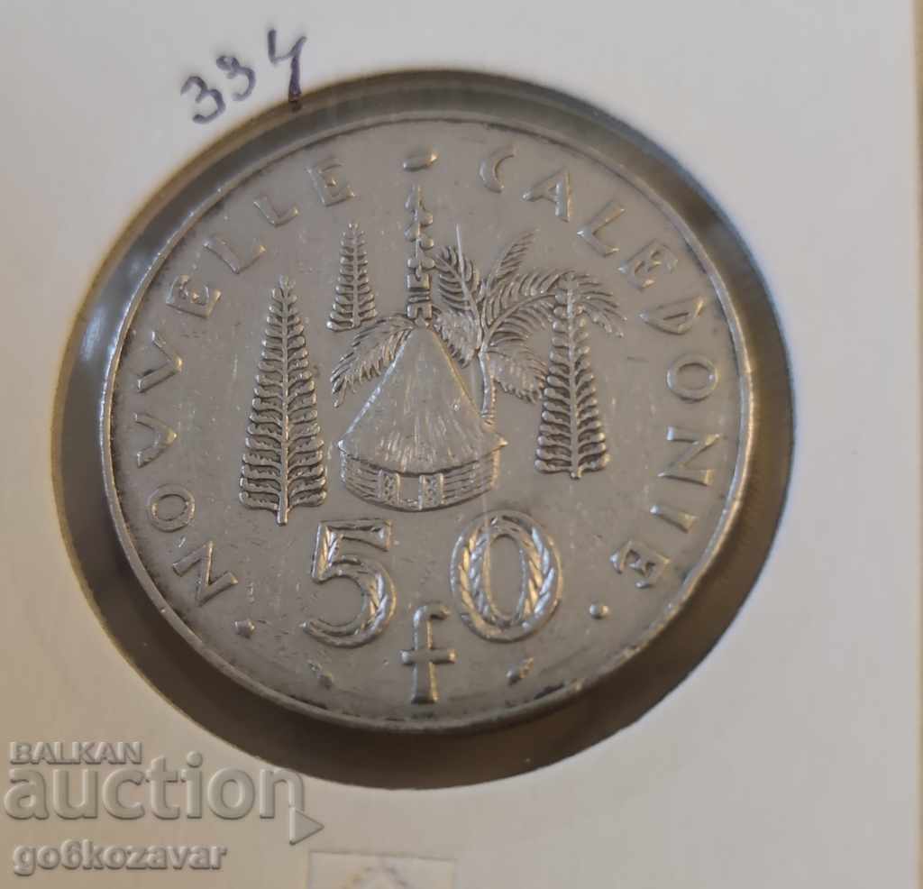 New Caledonia 50 Francs 1987 Small circulation!
