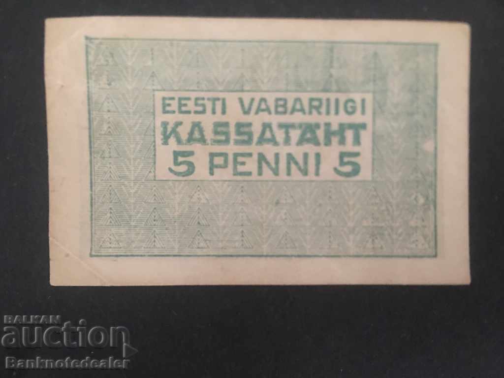 Germany Notgeld 5 PFenning with price 5.00 BGN | € 2.56