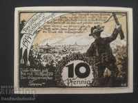 Γερμανία Notgeld 10 PFenning 1922