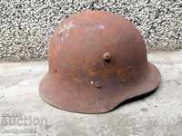 Bulgarian helmet M-36 echo from the Second World WW2