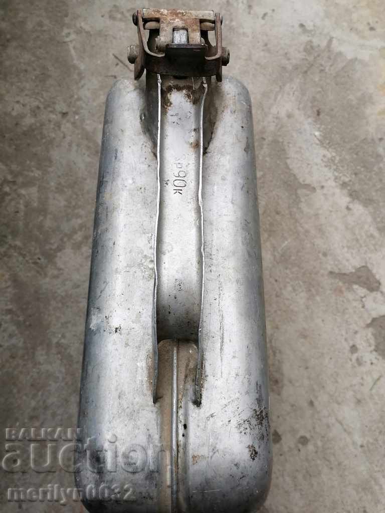 Delivery of Russian 10-liter fuel can, 1970s USSR