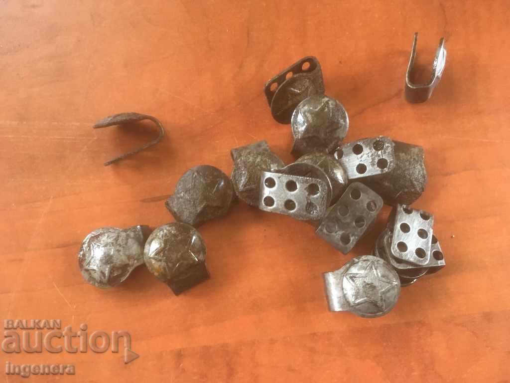 BUTTONS MILITARY MILITARY METAL-16 PCS with price 12.00 BGN | € 6.14 BUTTONS MILITARY MILITARY METAL-16 PCS with price 12.00 BGN | € 6.14