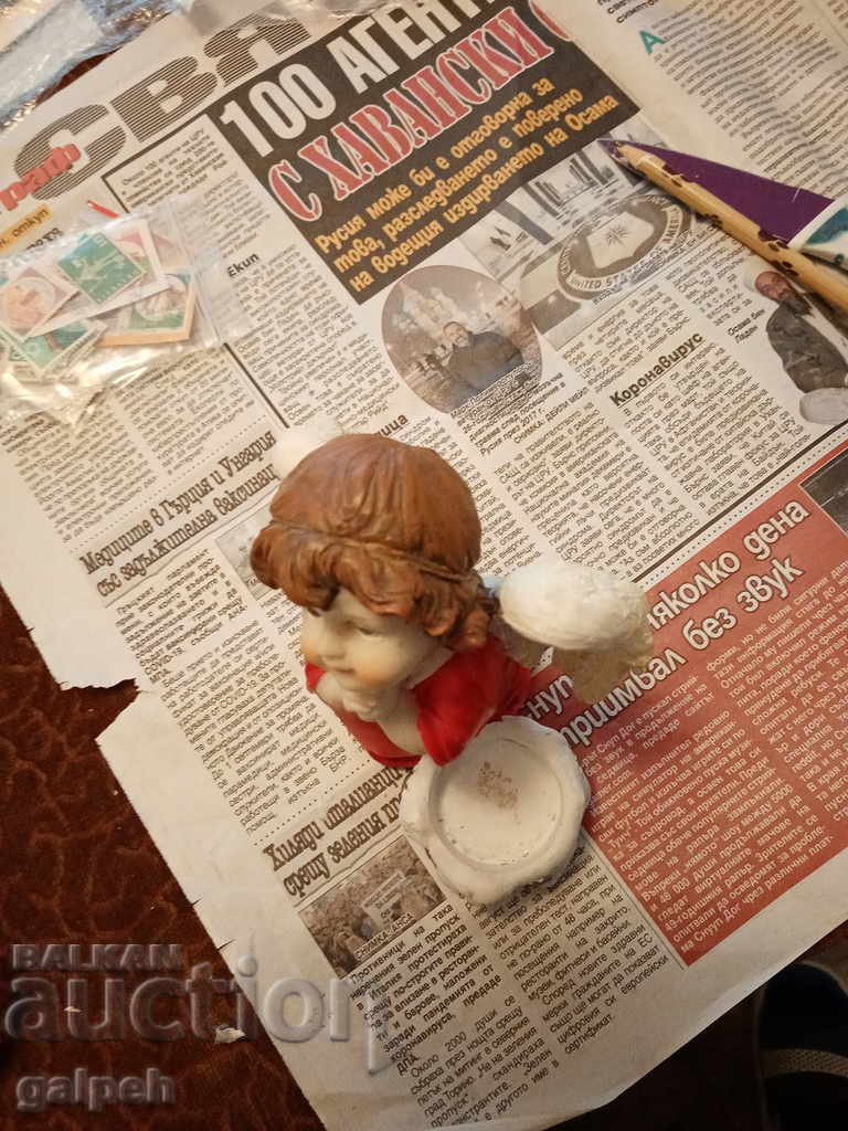 Auction ORNAMENT PRODUCT - WALK WITH ANGEL - NEW - BGN 3.5. Auction ORNAMENT PRODUCT - WALK WITH ANGEL - NEW - BGN 3.5.