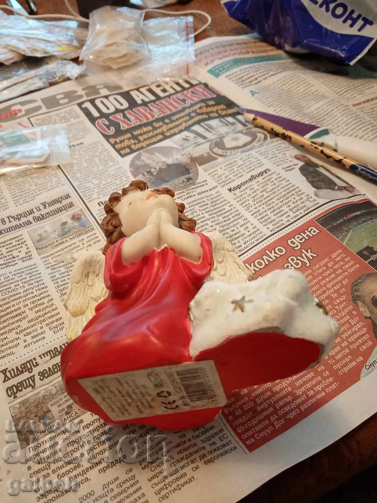 Delivery of ORNAMENT PRODUCT - WALK WITH ANGEL - NEW - BGN 3.5. Delivery of ORNAMENT PRODUCT - WALK WITH ANGEL - NEW - BGN 3.5.