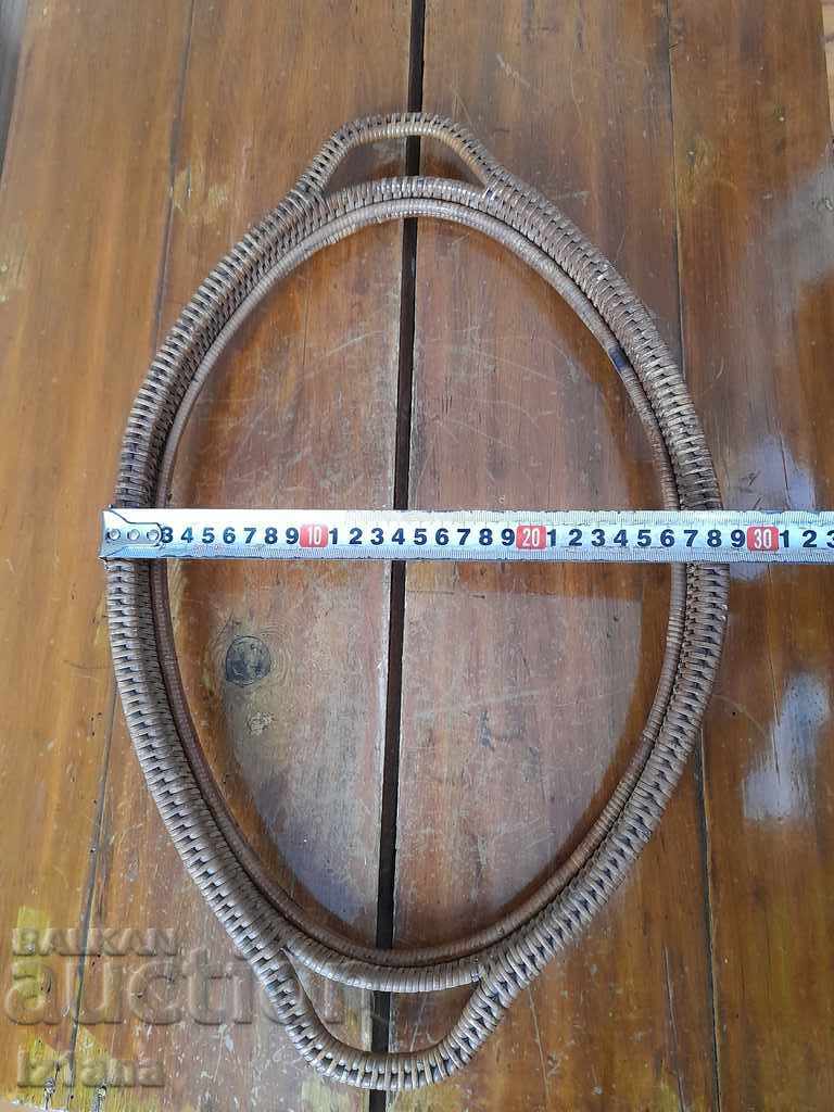 Old wicker tray - 6 Old wicker tray - 6