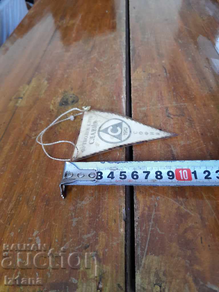 Old flag, flag, badge of FC Slavia - 5 Old flag, flag, badge of FC Slavia - 5