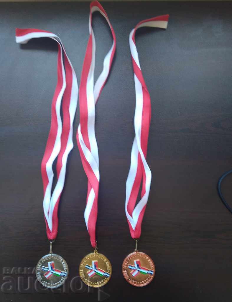 Livrarea 10775 Set de medalii - Turneu Internațional Latino - Austria Livrarea 10775 Set de medalii - Turneu Internațional Latino - Austria