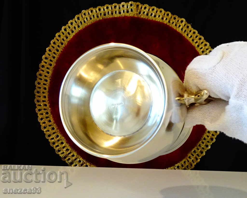 English bronze goblet, mug, cup, baroque - 6 English bronze goblet, mug, cup, baroque - 6