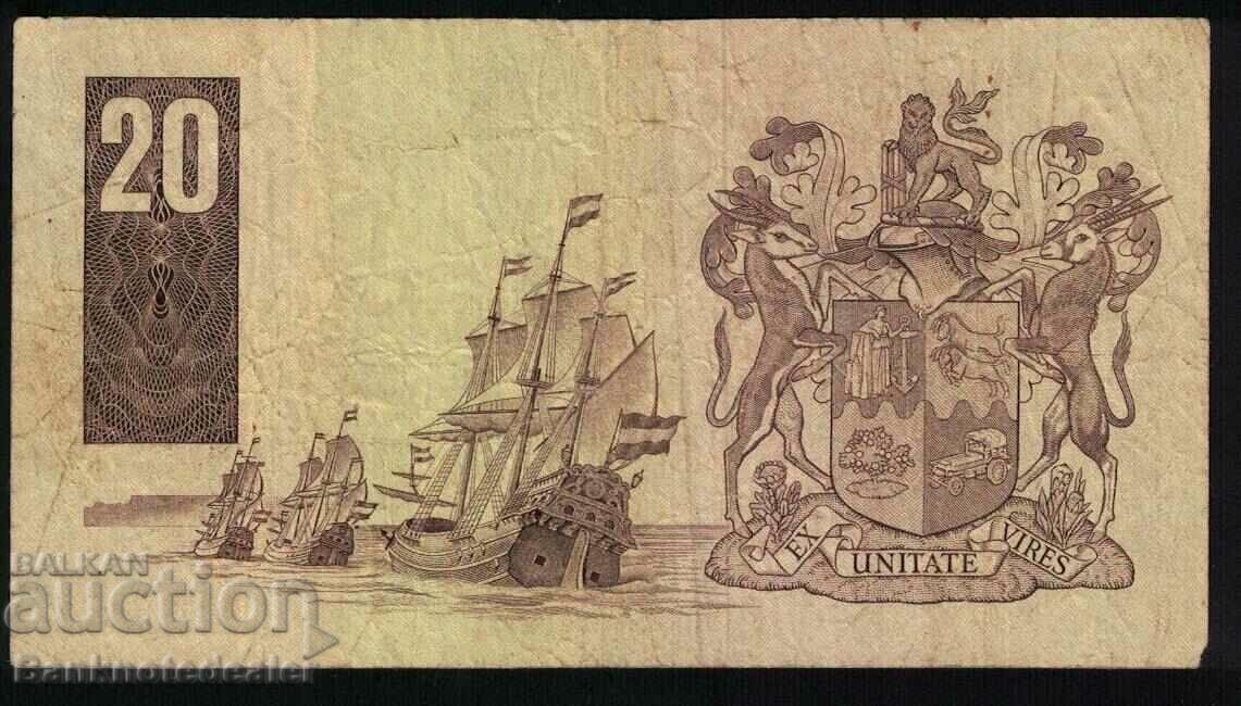 South Africa 20 Rand 1981 Pick 121 Ref 6270 with price 45.00 BGN | € 23.01