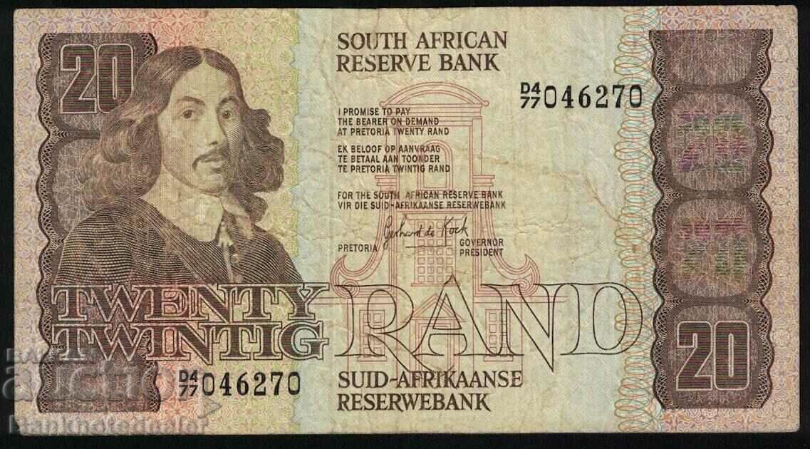South Africa 20 Rand 1981 Pick 121 Ref 6270