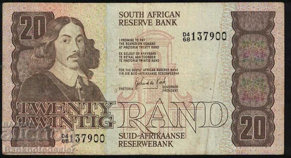 South Africa 20 Rand 1981 Pick 121  Ref  7900
