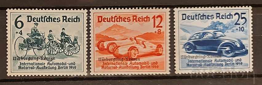 Γερμανική Αυτοκρατορία / Reich 1939 Cars / Overprint 240 € MNH