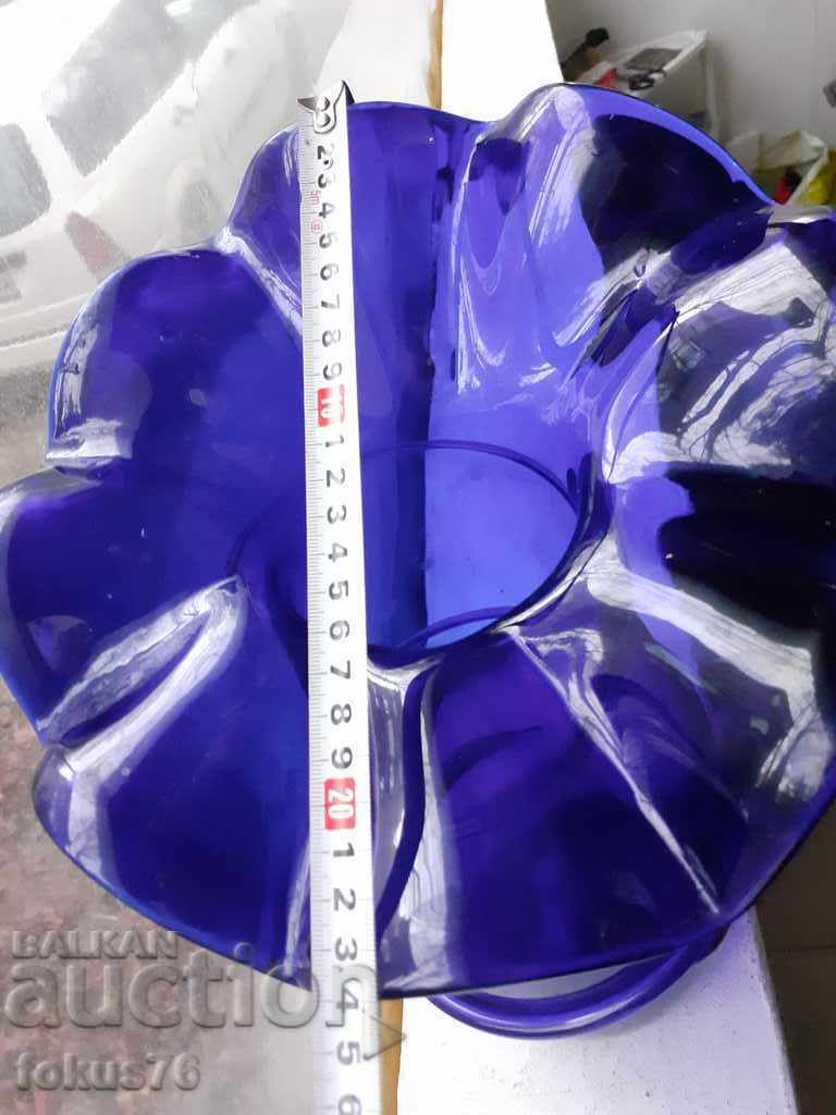 Πανέμορφο μεγάλο μπλε βάζο - χωρίς παρατηρήσεις - 7 Πανέμορφο μεγάλο μπλε βάζο - χωρίς παρατηρήσεις - 7