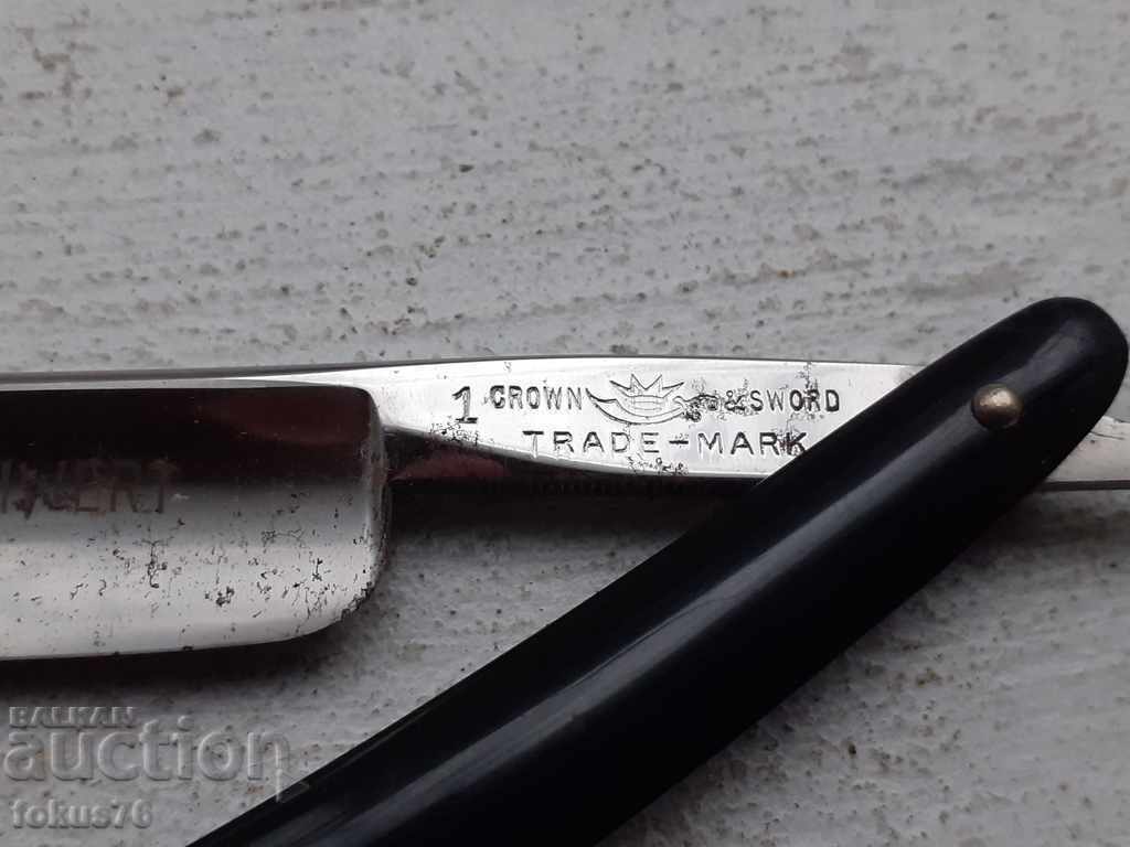 Δημοπρασία Τοπ - συλλεκτικό ξυράφι Krone & Schwert Δημοπρασία Τοπ - συλλεκτικό ξυράφι Krone & Schwert