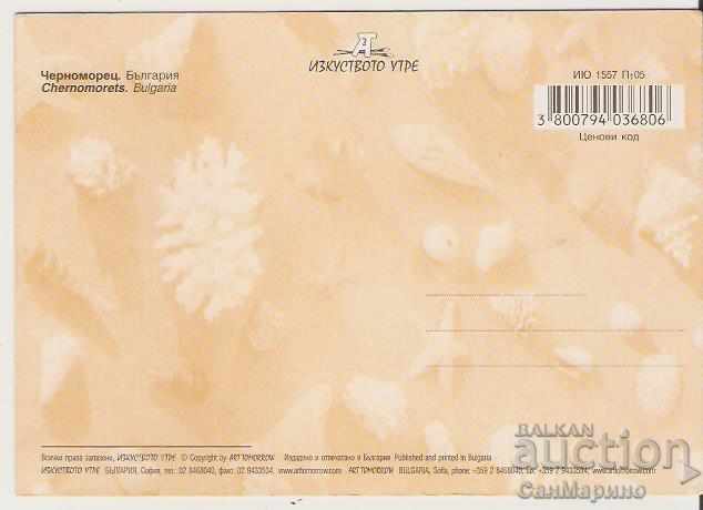 Card Bulgaria Chernomorets Burgas View 3 * with price 0.70 BGN | € 0.36