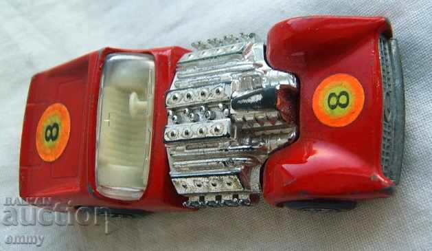 Cărucior vechi din metal Matchbox Road Dragster №19, Lesney - 5