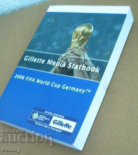 FIFA World Cup 2006 Book of Statistics Gillette cu preț 10.00 BGN | € 5.11