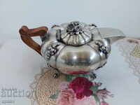 silver teapot 616 grams -0.800 silver