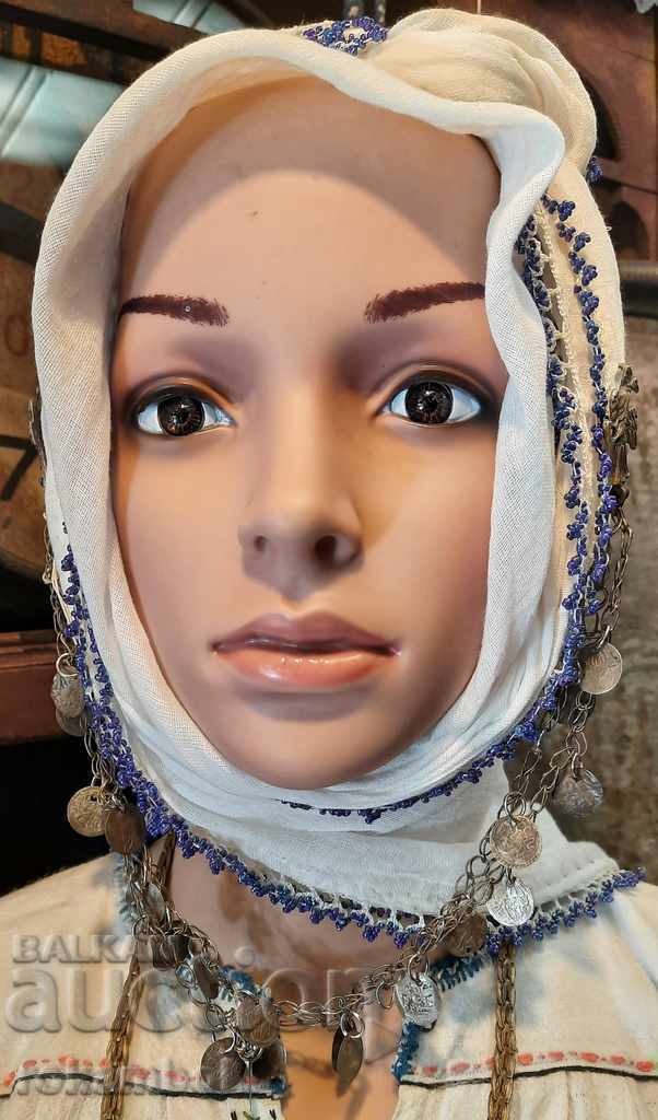 Παλιά εθνογραφικά ασημένια κοσμήματα για πηγούνι με τιμή 900.00 BGN | € 460.16 Παλιά εθνογραφικά ασημένια κοσμήματα για πηγούνι με τιμή 900.00 BGN | € 460.16