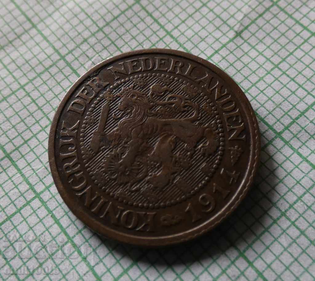 1 cent 1914 Netherlands - 5