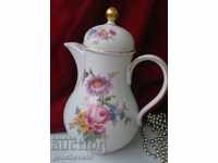 Large beautiful jug with floral motifs/BAVARIA