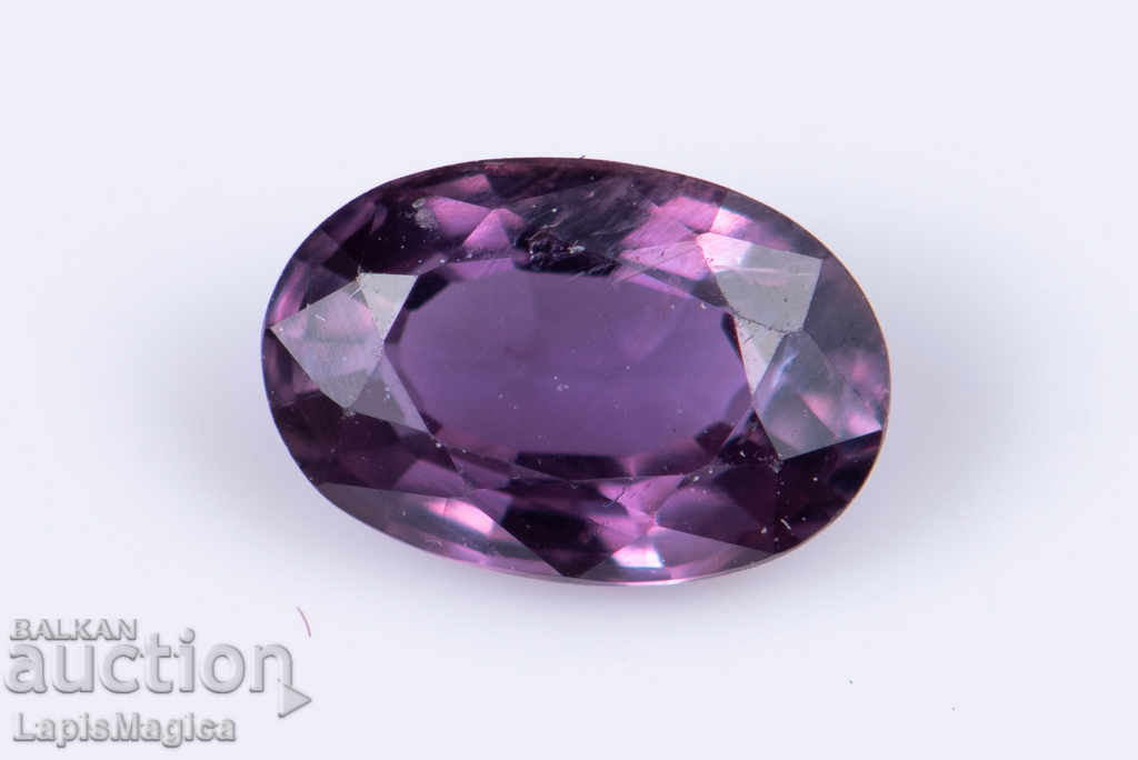Purple sapphire 0.37ct only heated