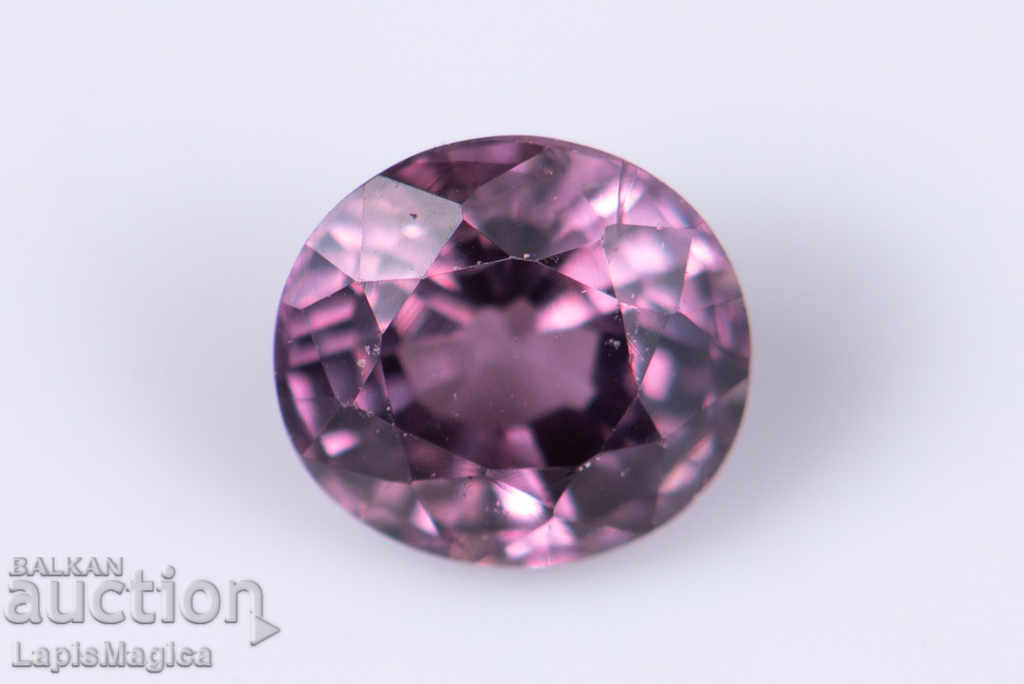 Purple sapphire 0.31ct only heated oval