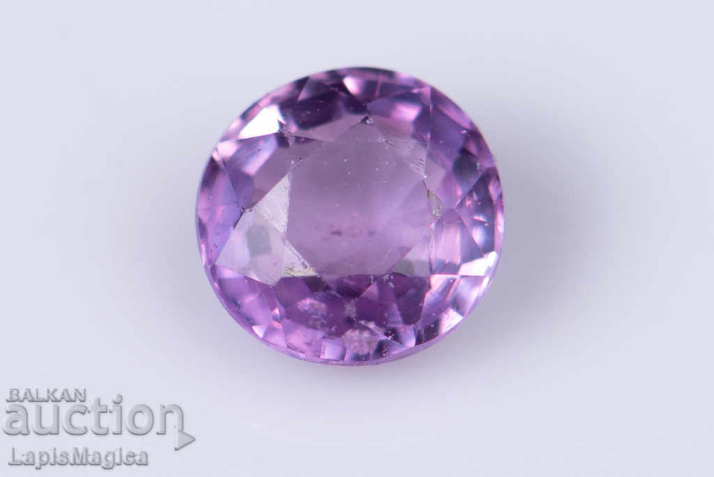 Purple sapphire 0.31ct only heated oval