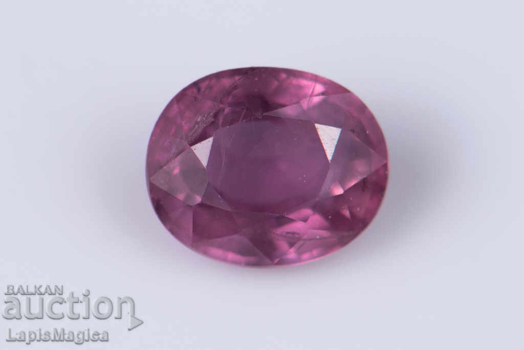 Pink sapphire 0.35ct only heated oval