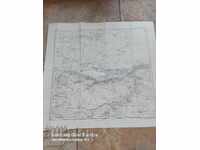 MILITARY MAP - RAHOVO - 1924
