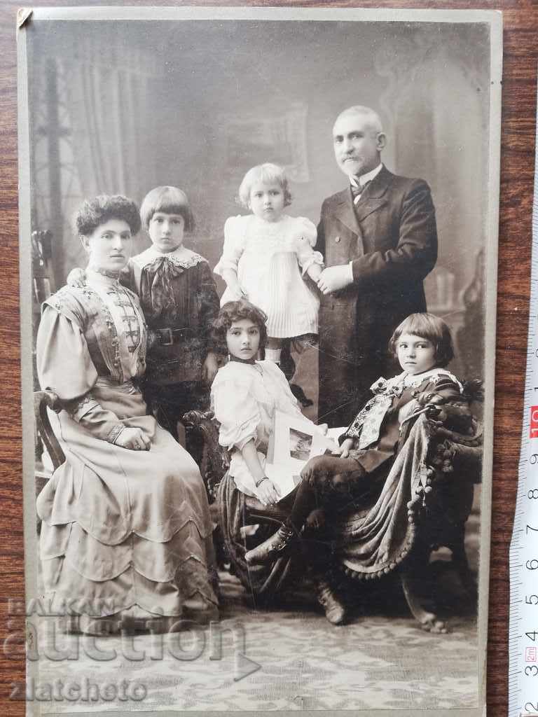 Auction Old cardboard photo - Cholakovi Auction Old cardboard photo - Cholakovi