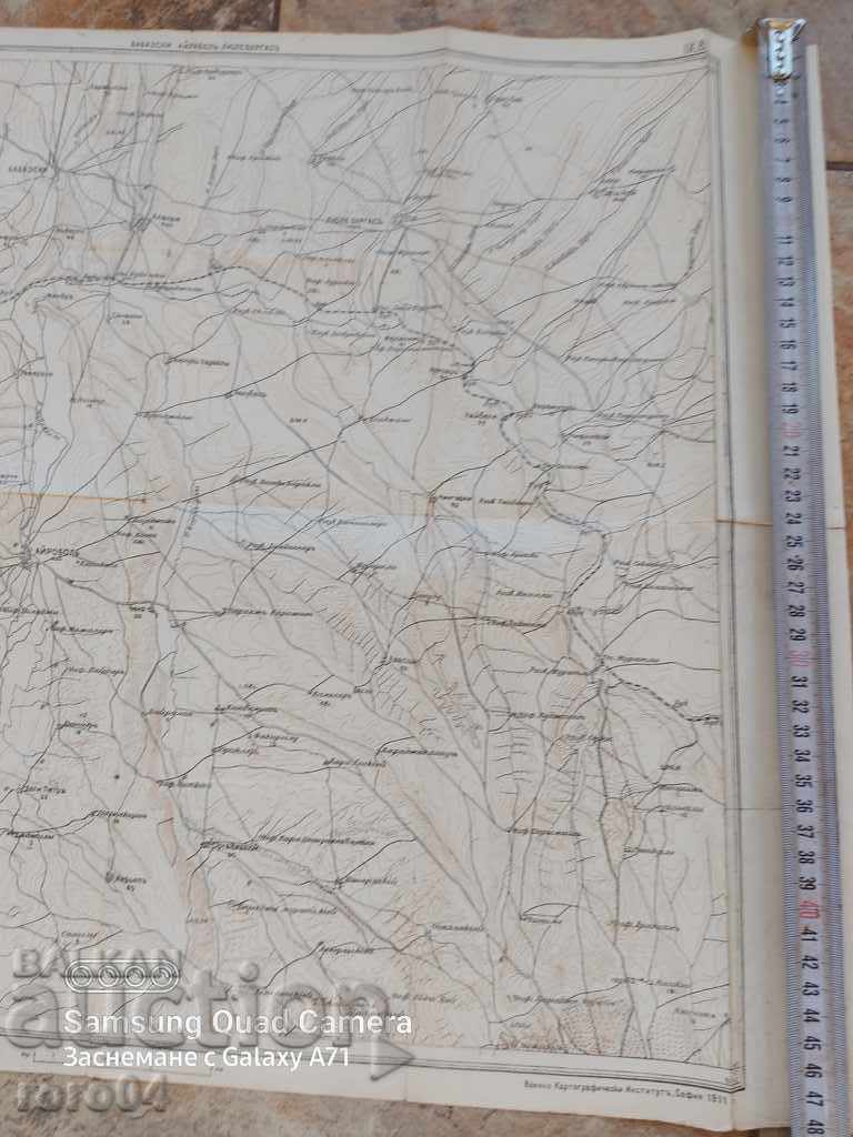 MILITARY MAP - LULE BURGAS - 1911 - 6 MILITARY MAP - LULE BURGAS - 1911 - 6