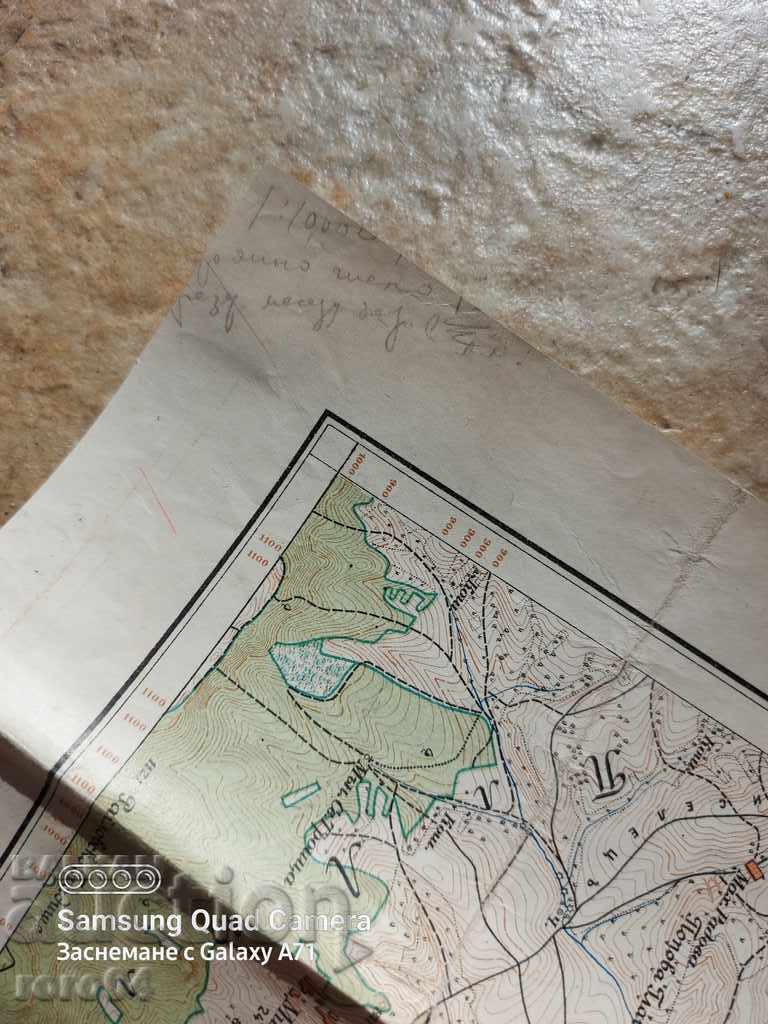 Auction MILITARY MAP - SOFIA - KOSTINBROD Auction MILITARY MAP - SOFIA - KOSTINBROD