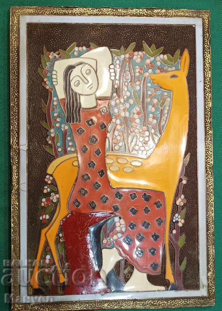 I am selling an old, very beautiful and interesting painting, work.