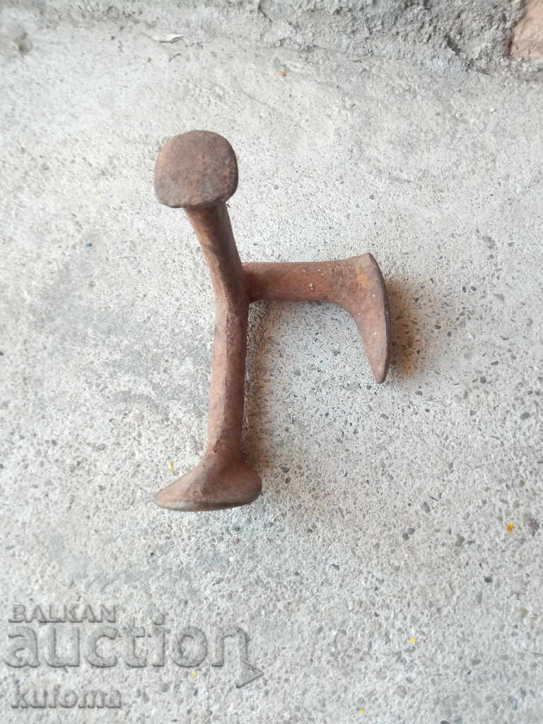 An old shoemaker's anvil
