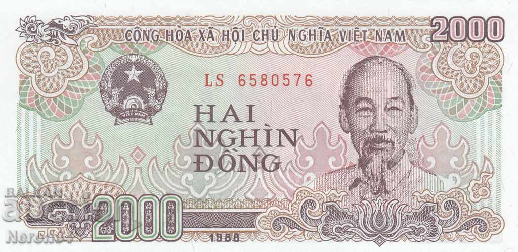 2000 dong 1988, Vietnam