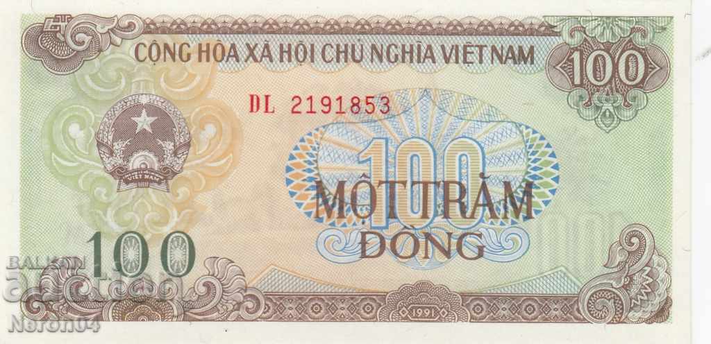 100 донги 1991, Виетнам
