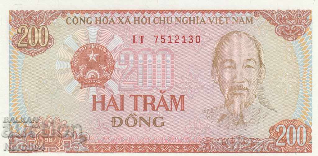200 донги 1987, Виетнам