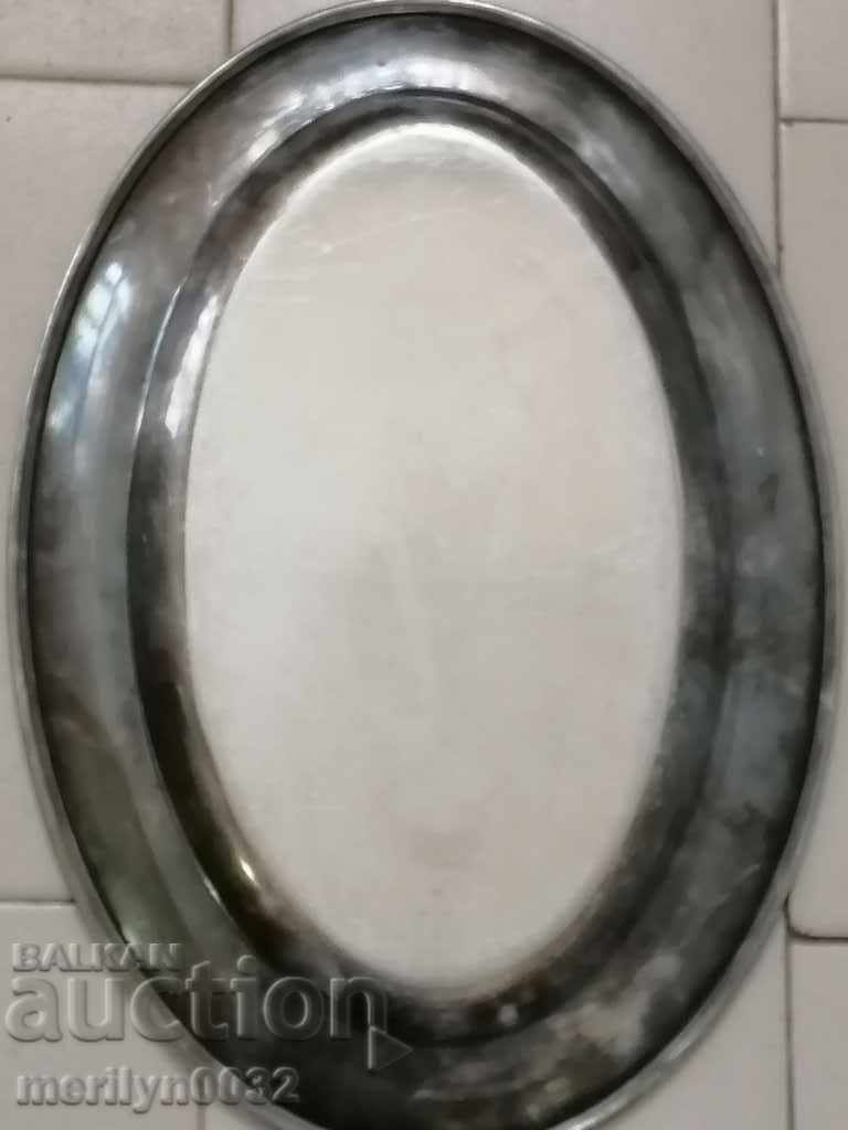 Auction Old Swiss branded tray thick silver plated tray Auction Old Swiss branded tray thick silver plated tray
