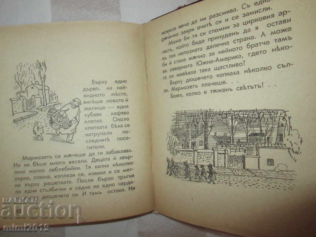 Old children's book - Visiting animals, N. Balabanov, Beshkov - 7 Old children's book - Visiting animals, N. Balabanov, Beshkov - 7