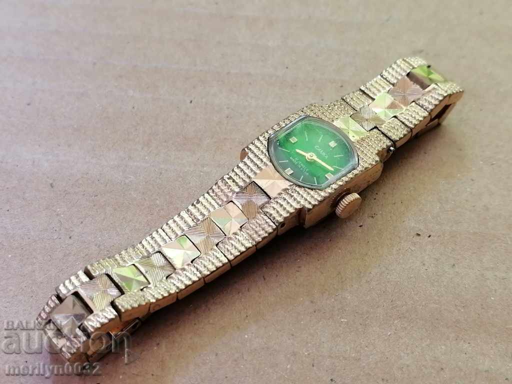 Auction  Seagull gilding watch WORKS