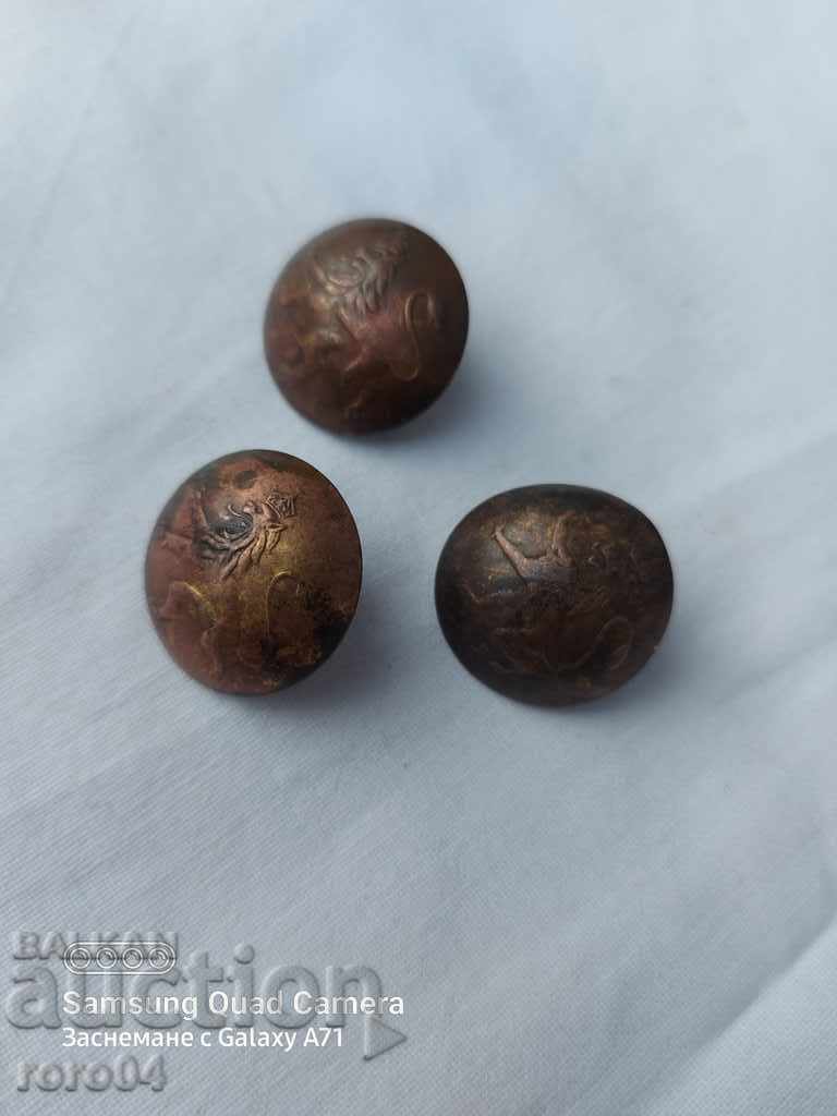 OFFICER'S BUTTONS - PRINCIPALITY OF BULGARIA with price 29.00 BGN | € 14.83 OFFICER'S BUTTONS - PRINCIPALITY OF BULGARIA with price 29.00 BGN | € 14.83