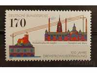 Германия 1991 Годишнина/Променлив ток/Сгради MNH