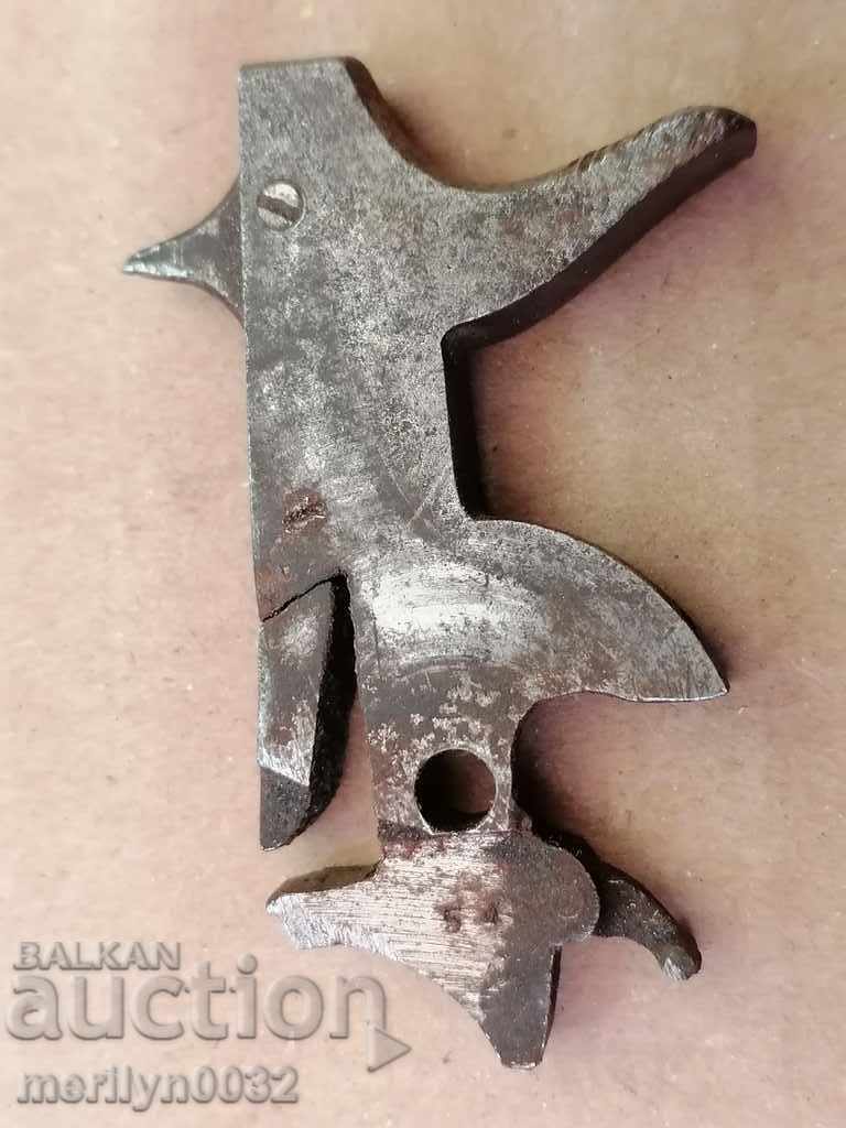 Belt or Spanish revolver striker Nagan part with price 99.00 BGN | € 50.62 Belt or Spanish revolver striker Nagan part with price 99.00 BGN | € 50.62