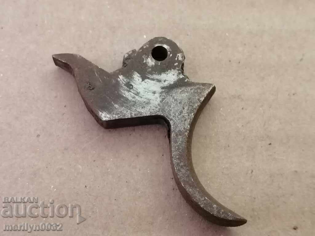 Trigger of a Belgian Russian revolver Nagan part with price 70.00 BGN | € 35.79 Trigger of a Belgian Russian revolver Nagan part with price 70.00 BGN | € 35.79